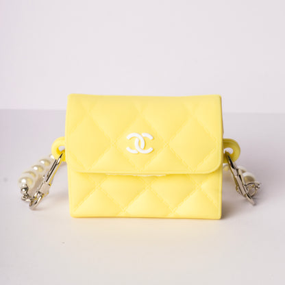 Chanel Yellow Handbag Silicon Cover