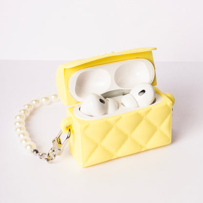 Chanel Yellow Handbag Silicon Cover