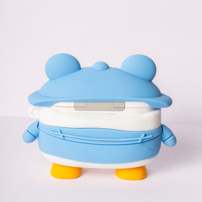 Cute Duckling Silicon Cover with 3 Caps