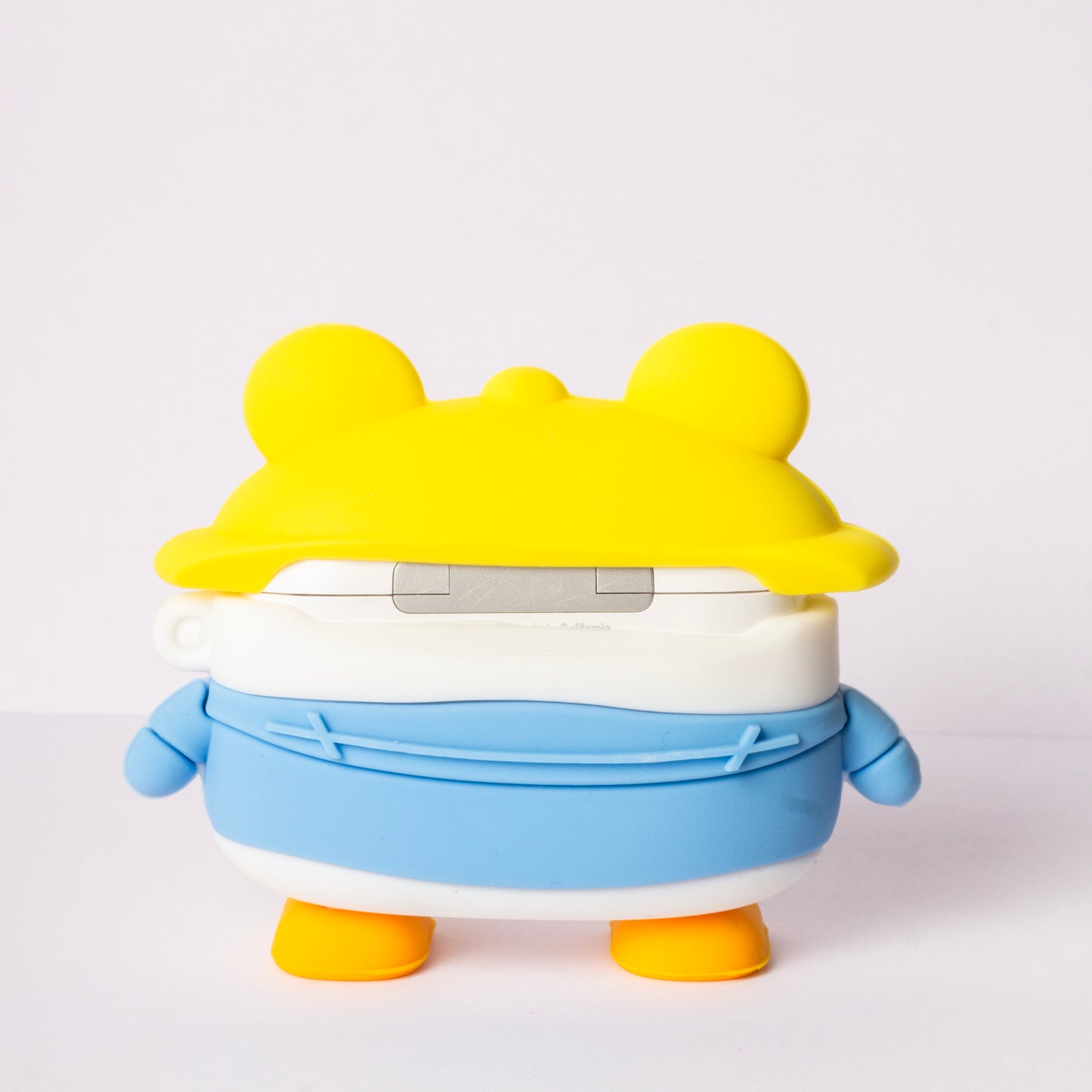 Cute Duckling Silicon Cover with 3 Caps