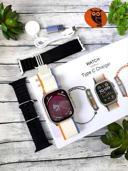 Watch Ultra 2 Silver with 3 Straps